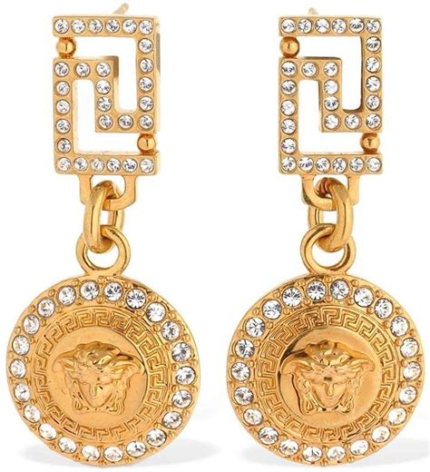 versace earrings fake|versace necklaces women's.